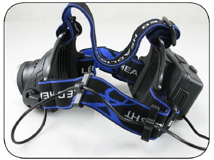 10w T6 blue Strong power charging headlamp UD09006